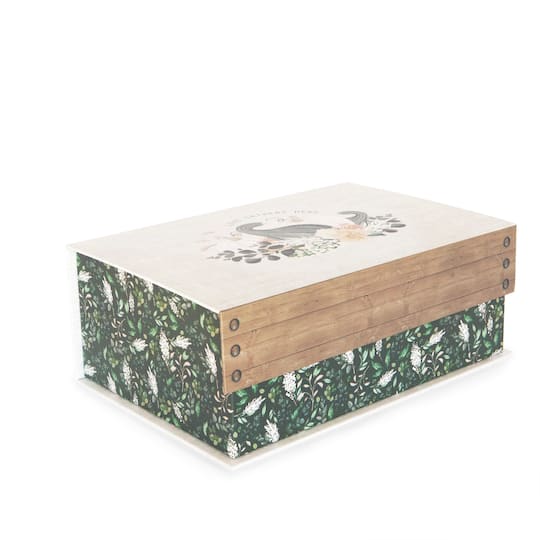 Large Fall Cigar Box By Ashland Michaels